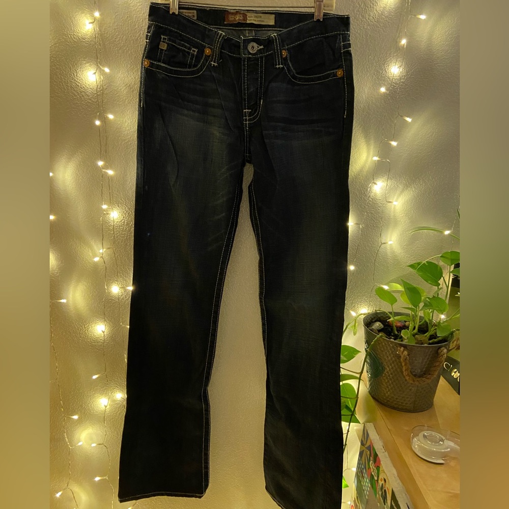 Big Star men’s straight leg dark wash jeans